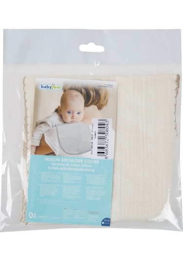 Babyjem Bürümcük Anne Omuz Örtüsü Ekru
