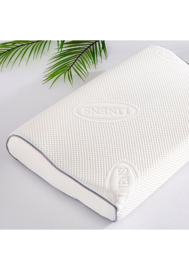 Linens Relaxy Visco Boyun Destekli 39x60x11-9 Cm Yastık