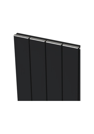Alüminyum Radyatör 1750 X 445 5 Dilim Siyah Ral9005