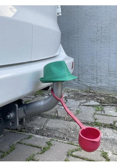 Çeki Demiri Kapağı Şapka Şeklinde