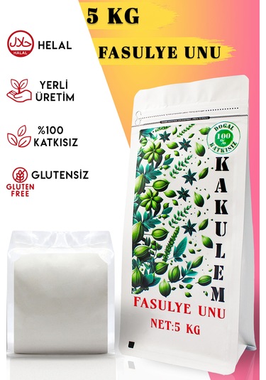 Kakulem Glutensiz Fasulye Unu 5 Kg