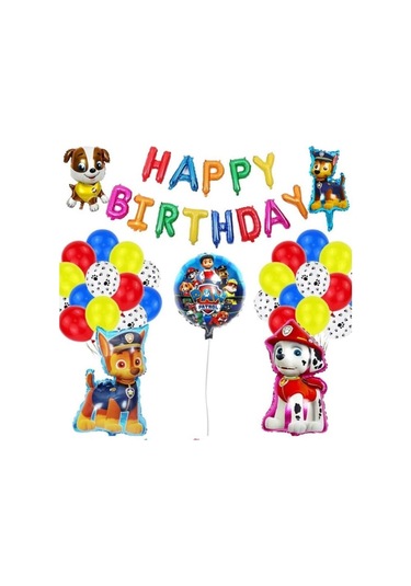 Çocuk Partisi Balonu Arch Paw Patrol - Doğum Günün Kutlu Olsun