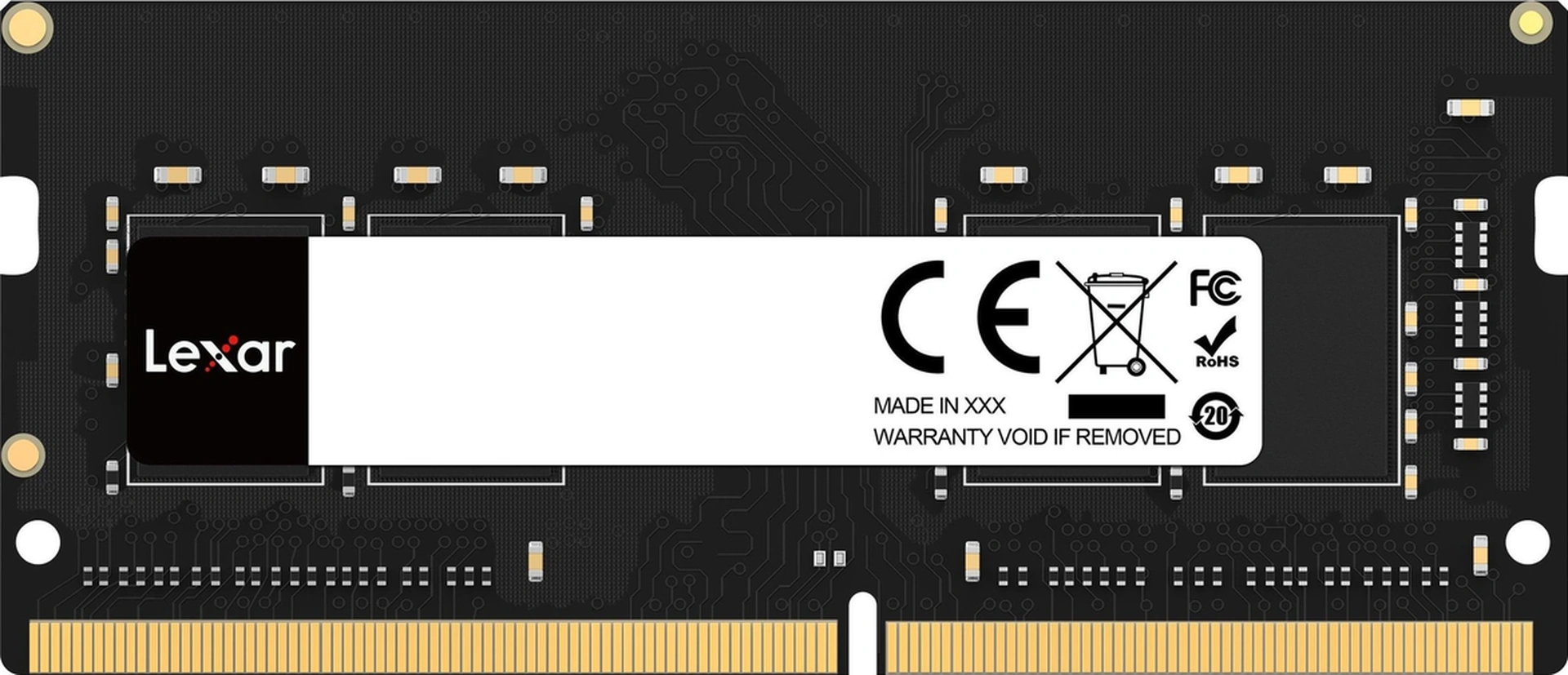 Lexar Ld5s08g56c46st-bgs 8gb Ddr5 5600mhz Cl46 Notebook Bellek
