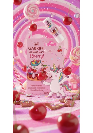 Kids Lip Balm Care Cherry
