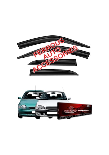 Toyota Corolla Ferrous Cam Rüzgarlığı 4lü 1999 2001