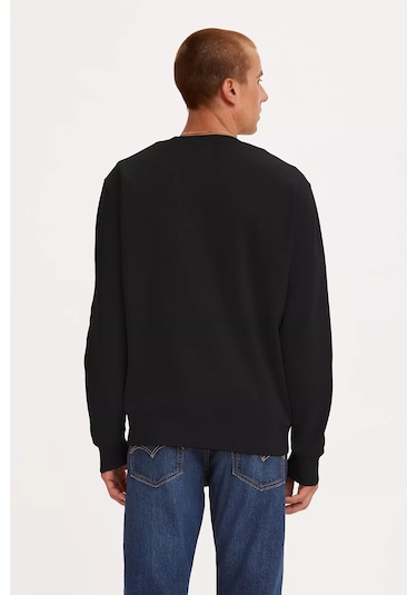 Levi's Erkek Sweat 134257-0008 Siyah Siyah