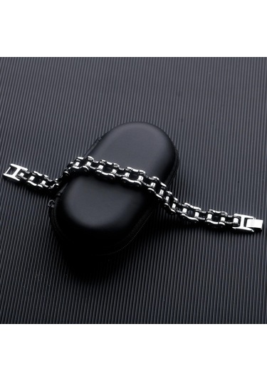 Altın Opk Moda Erkek Bileklik Paslanmaz Çelik Bileklik 20cm