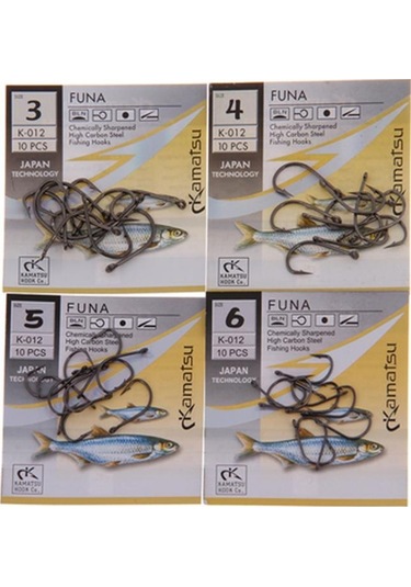 Balık Kral 50 Adet/grup Funa Size3-size12 Mustad Balıkçılık Anzol Dikenli Kanca Kanca Kanca Olta Takımı 5-package