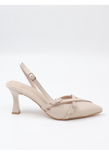 Nesilshoes Nesil Shoes Uraz 500 Ten Topuklu Kadın Sandalet