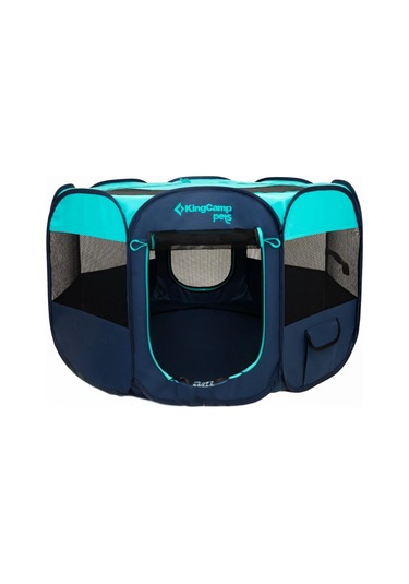 Kingcamp Pets Ancona L Portatif Köpek Çadırı Gri - Kahverengi