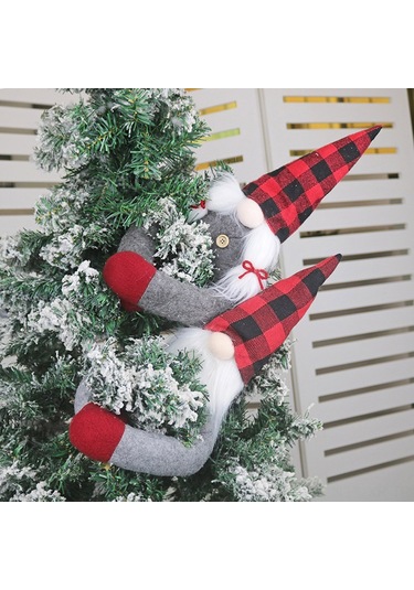 Xiyyadms Noel Dekorasyonu Perde Kilitçigi - Kartoon Figürlü Plüsh Kilit A Modeli Xd21007