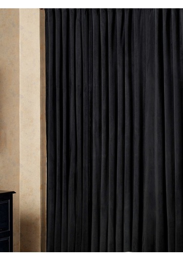 1. Kalite Siyah Blackout Karartma Pilesiz Güneşlik 571 Siyah