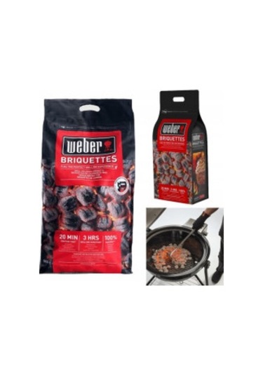 Weber Briket 8 Kg Siyah