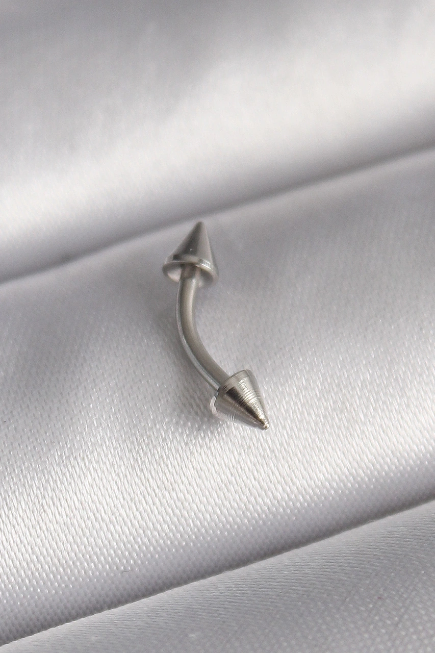 Dodes 316l Çelik Gümüş Renk Çivi Model Piercing Tg27pr1373 Çok Renkli