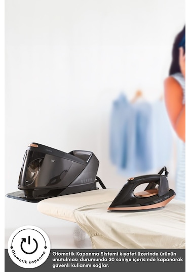 Karaca Vantuz Steammaster 3000 W Buhar Kazanlı Ütü