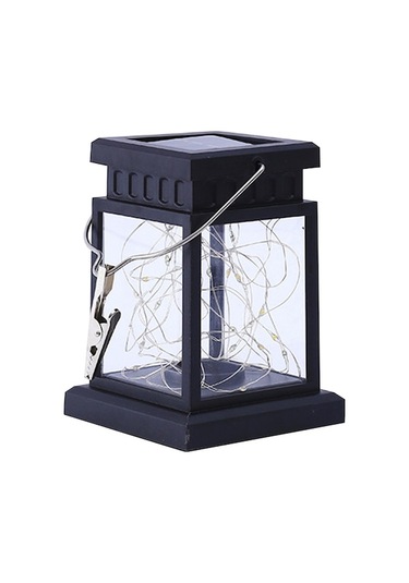 Güneş Enerjili Bahçe Lambası - Islak Ortamlara Dayanıklı, Kanca İle Asma, 30 Işıklı Sıcak Işık Akşam Lambası Ilık Beyaz Ilık Beyaz