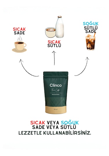 Clinco Form Diyet Kahvesi 1 Aylık Kullanım 100 G