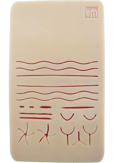 Edulaparoskopi Cerrahi Yara Silikon Sütür Pedi 10'lu