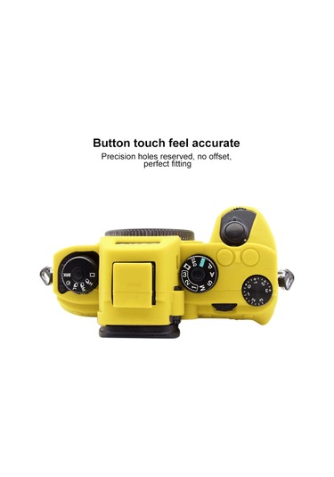 Sony A9 Ilce-9 / A7 Iıı/ A7r Iıı Sarı İçin Puluz Soft Silikon Koruyucu Kılıf Diğer