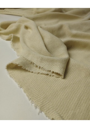 Krem Bej Renkte Triko Örme En 145 Cm X Boy 235 Cm -10503 Bej