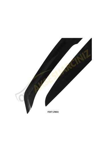 Perflex Fiat Linea Mugen Cam Rüzgarlığı 4 Lü Takım