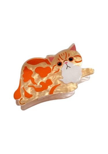 Karikatür Kedi/köpek Şeklinde Çene Klipsi Gençler 0004 Diğer