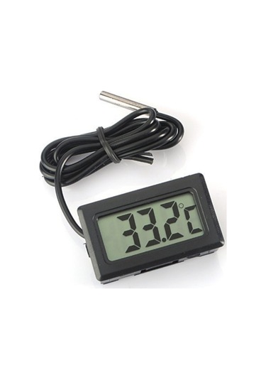 3 Metre Problu Dijital Iç Veya Dış Sıcaklık Ölçer Ev Termometre