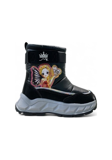 Marco Kids 22673 Kız Çocuk İçi Kürklü Kar Botu Siyah