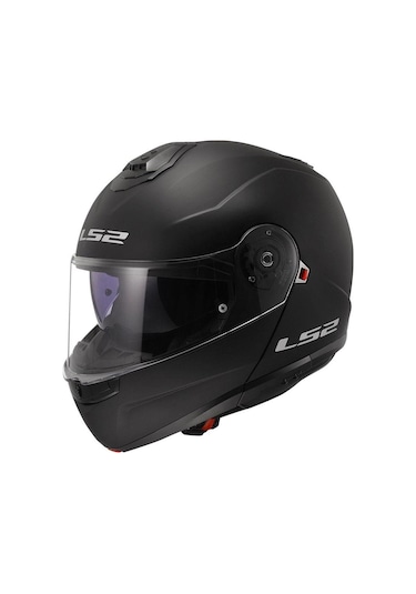 Ls2 Strobe 2 Çene Açılır Motosiklet Kaskı 64007 Mat Siyah