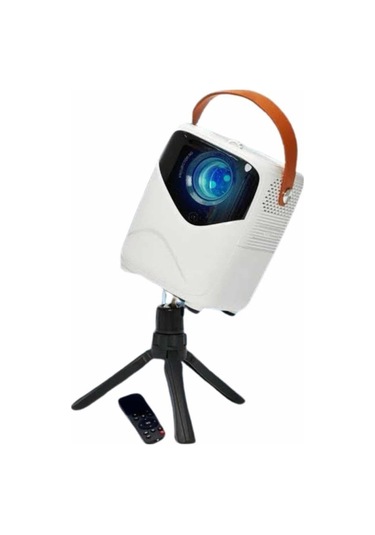 Sepetım Hd Ayaklı Portatif Projeksiyon Cihazı Android İşlemcili Sinema Projektörü-130710