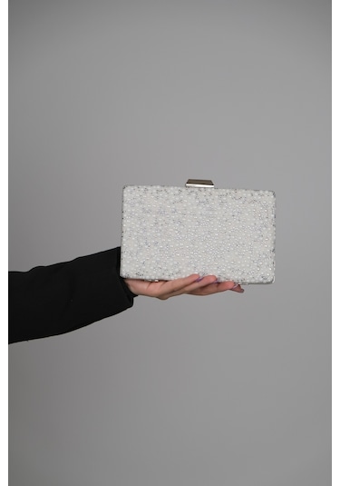 Luvishoes Osse Sedef İncili Kadın Abiye Çanta Çok Renkli