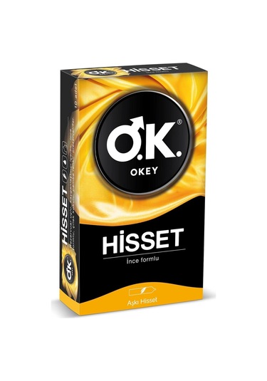 Okey Hisset Prezervatif 10'lu x 4