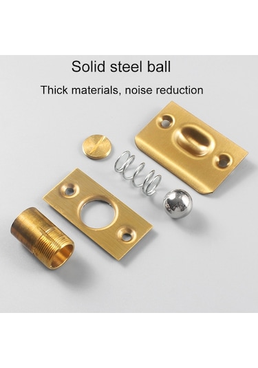 Sones Ev Paslanmaz Çelik Ve Bakır Kapı Bumbler Kilidi, Renk: Antik Kırmızı