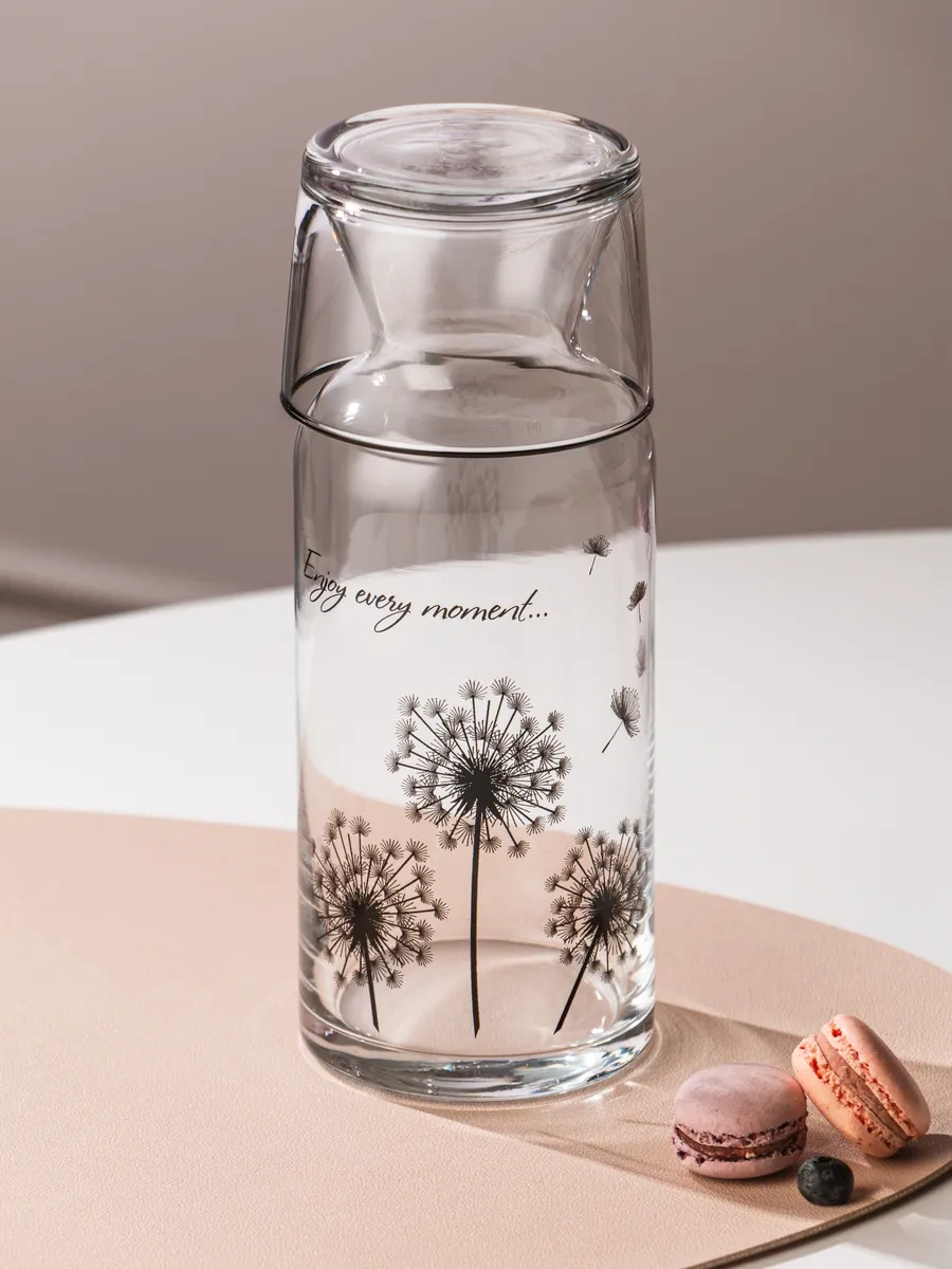 Lefard Kapaklı Ve Bardaklı "dandelion" 700 Ml Su Sürahisi 170418082