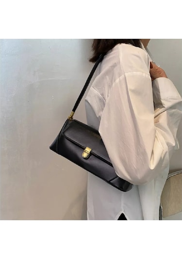 Ag Bags Omuz Çantası Baget Küçük. 236488459 Siyah