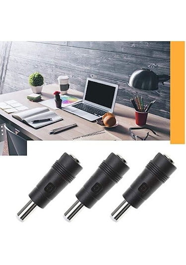 Navidata 2 Adet 5.5x2.1mm Dişi-5.5x2.5mm Erkek Dc Jack Çevirici