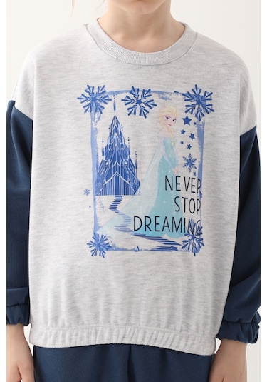 Frozen Kar Melanj Kız Çocuk Eşofman Takımı 5274-41101 Kar Melanj