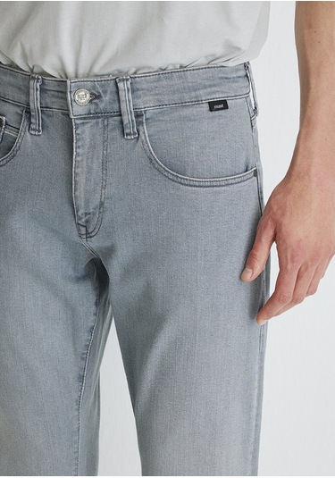 Mavi - Marcus Lux Black Açık Gri Jean Pantolon 0035186548 Açık Mavi