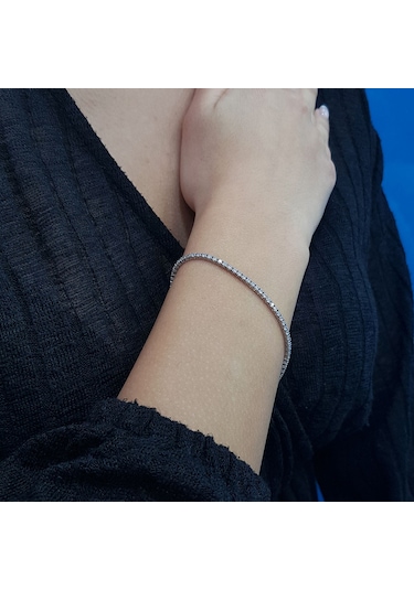 Lova 1,75 Karat Pırlanta Su Yolu Bileklik - 4040008