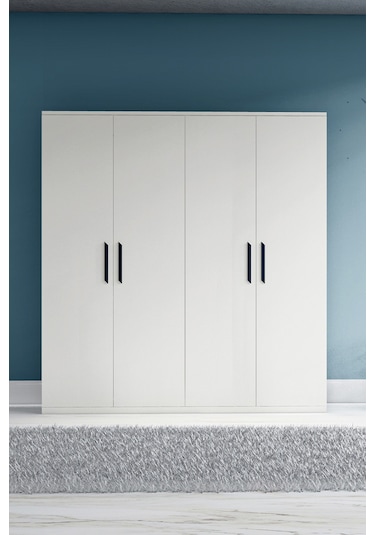 Metalia Gm 050 4 Kapaklı Gardrop