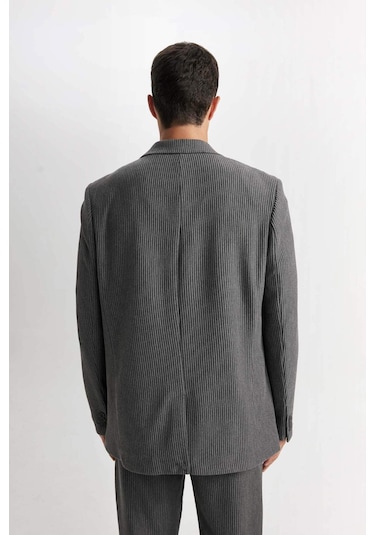 DeFacto Ceket Yaka Düğmeli Blazer Ceket D6093AX24AUAR198