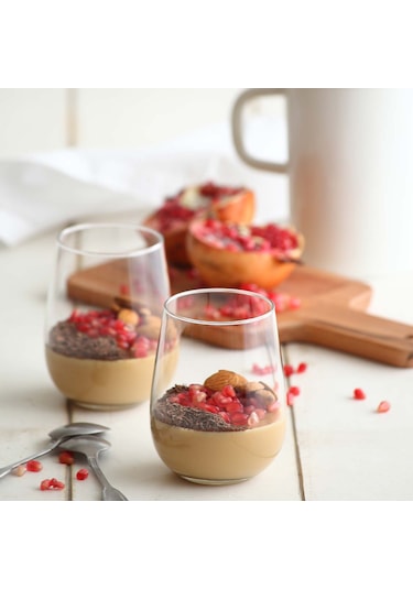 LAV Gaia Cam Beyaz Şarap Kadehi 6'lı 360 ml (Meşrubat/Şarap Bardağı )