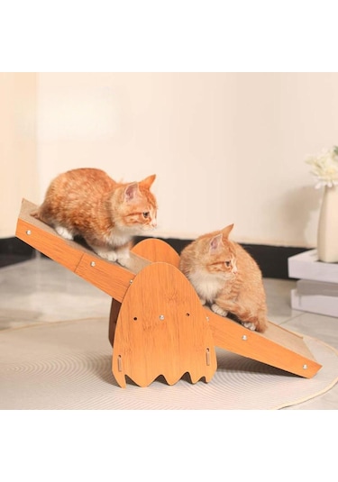 Suntek Karton Kedi Scratcher Tahterevalli Tırma Tahtası Yenilik