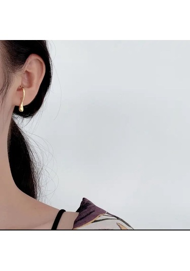 Demokan Kadın Küpe Liquid Küpe 001