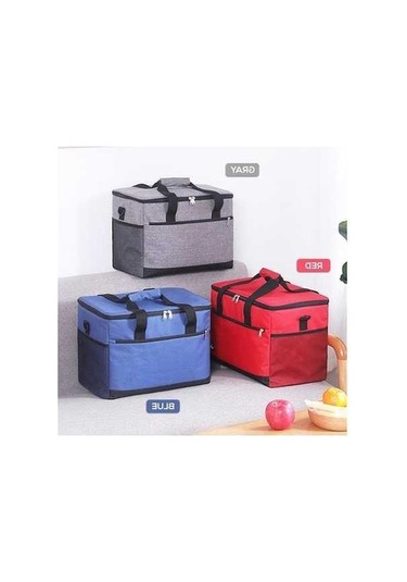 Funtree 30l Isolate Soğutucu Çanta, Sızdırmaz Öğle Yemeği Tote, Piknik Ve Kamp İçin Gri