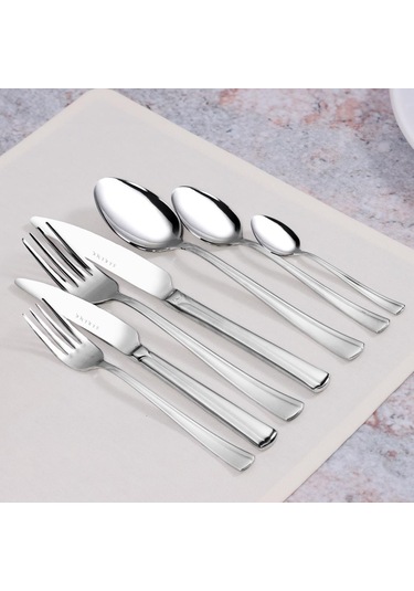 Serenk Paris Çelik Çatal Kaşık Bıçak Takımı 42 Parça
