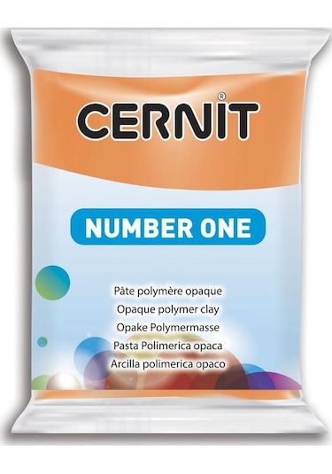 Cernit Polimer Kil Seramik Hamuru Number One 56gr 752 Orange