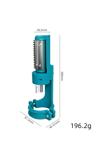 Suntek Elektrikli Balık Pullarını Ayıklama Aleti Aksesuarı Mavi