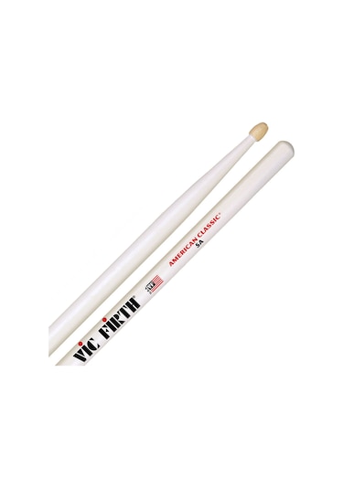 Vicfirth V5aw 5a Beyaz Bateri Çubuğu American Classic 5a Baget Wh
