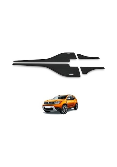 Dacia Duster Yarasa Yan Kapı Kaplama 4 Parça 2018+